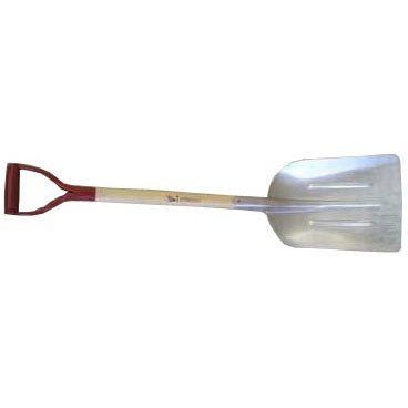 Aluminum Scoop Shovel w/Wood Handle