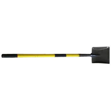 Square Shovel W/Fiberglass Handle