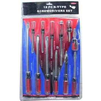 12Pcs S-Type Screwdriver Set