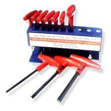 10Pcs T-Handle Hex Key Set