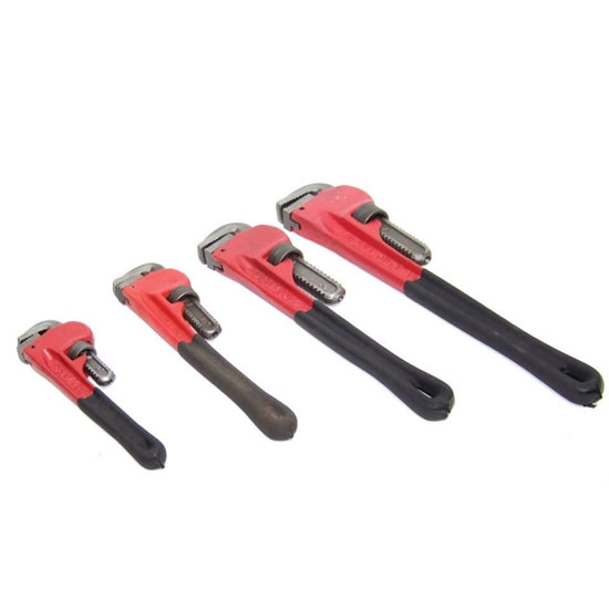 4Pcs Pipe Wrench Set