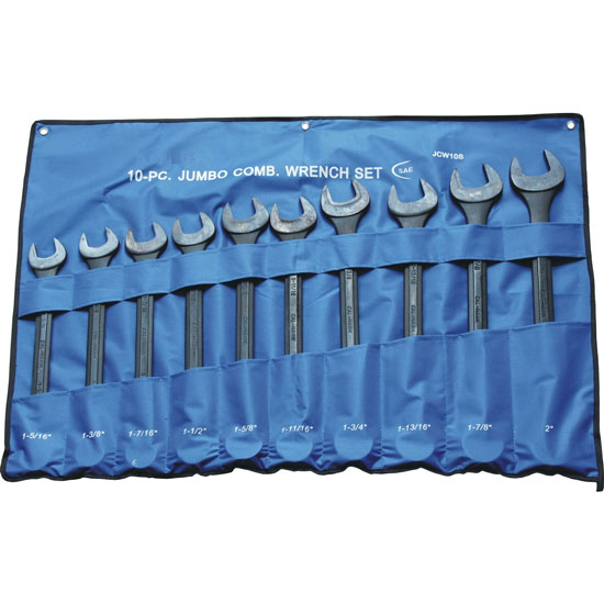 10Pcs Jumbp Combination Wrench Set