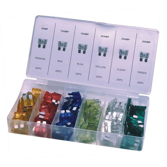 120Pcs Auto Fuse Kit