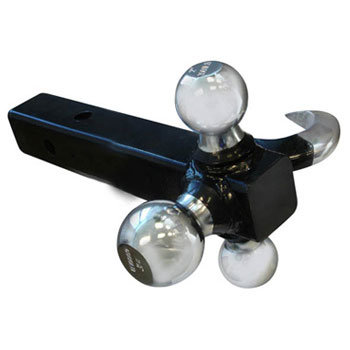 Triple Ball Trailer Hitch Mount With Hook