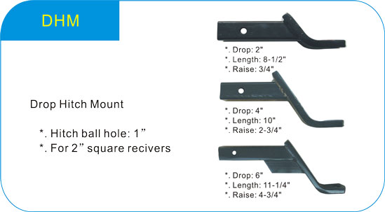  Drop Hitch Mount  