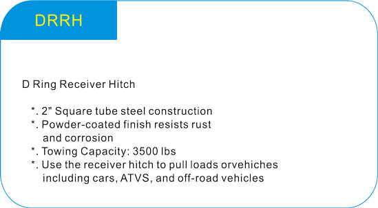  D Ring Receiver Hitch 