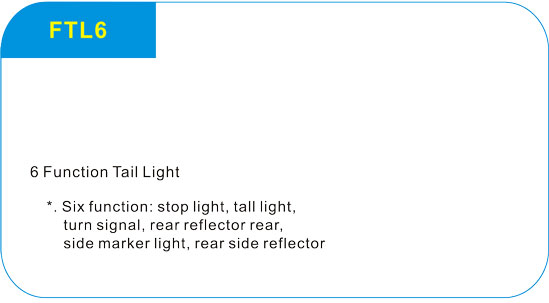  6 Function Tail Light  