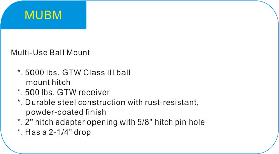  Multi-Use Ball Mount 