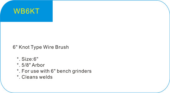   6 Knot Type Wire Bursh  