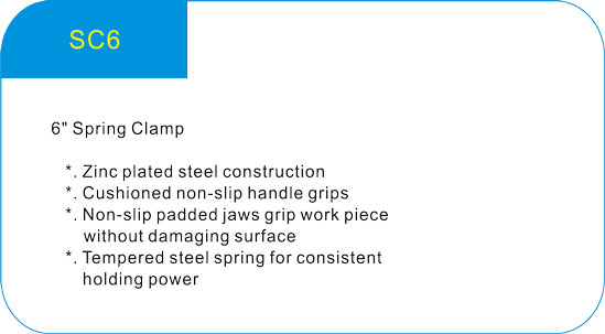   6  Spring Clamp 