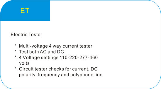  Elcetric Tester  