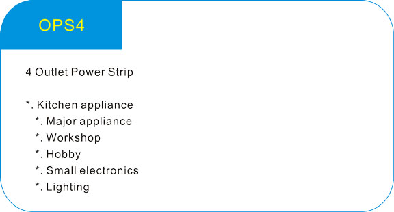  4 Outlet Power Strip