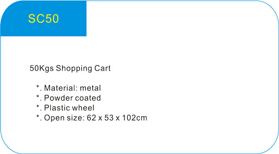 50Kgs Shopping Cart