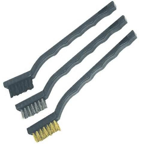 3Pcs Mini Wire Brush Set